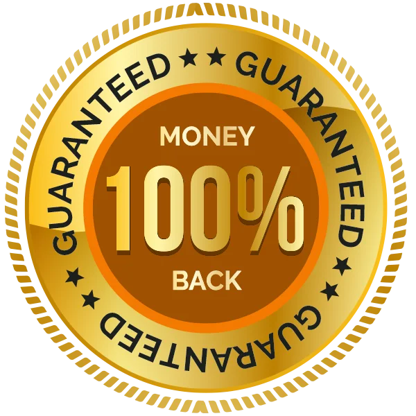 Javatide 60-day money-back guarantee seal
