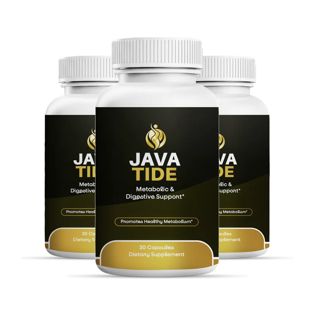 Javatide supplement bottles